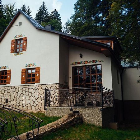 Chata Pohadka- "Lesni Udoli" Perštejn Exteriör bild