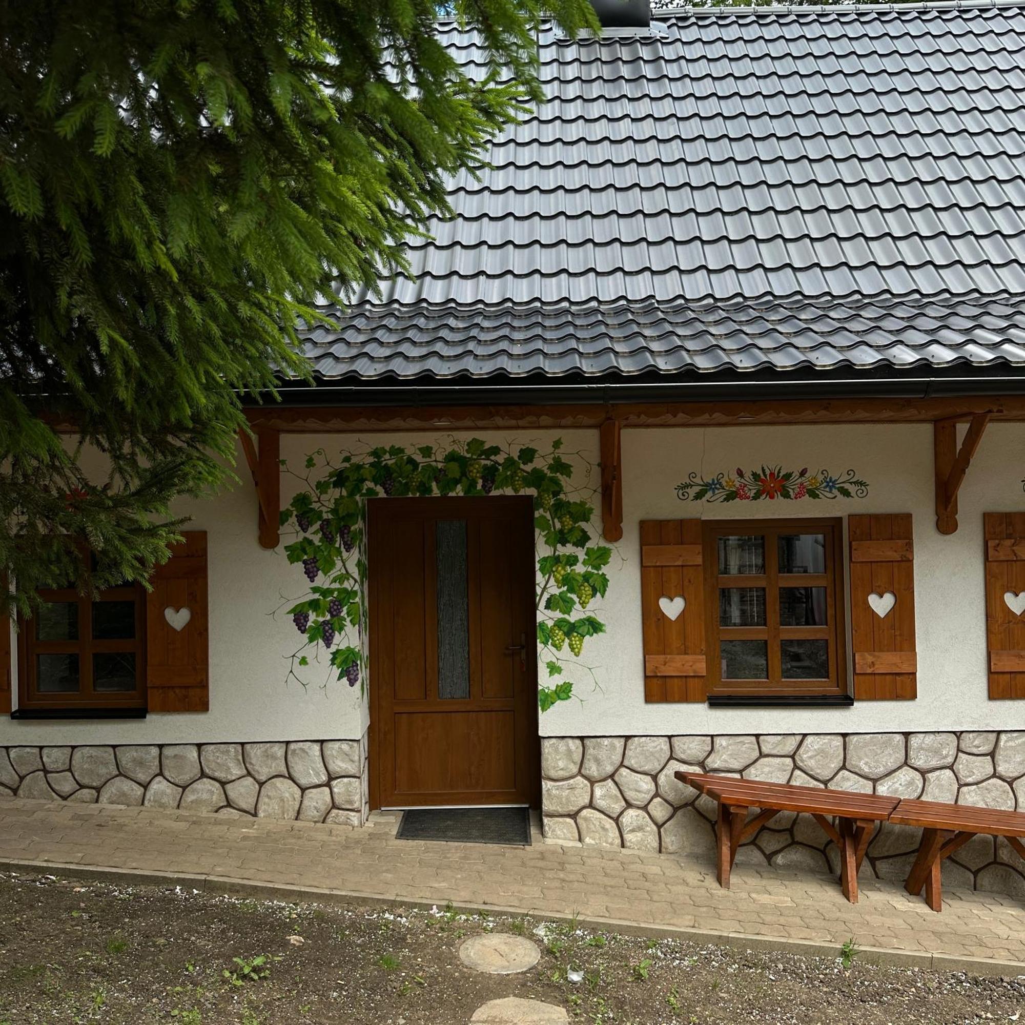 Chata Pohadka- "Lesni Udoli" Perštejn Exteriör bild