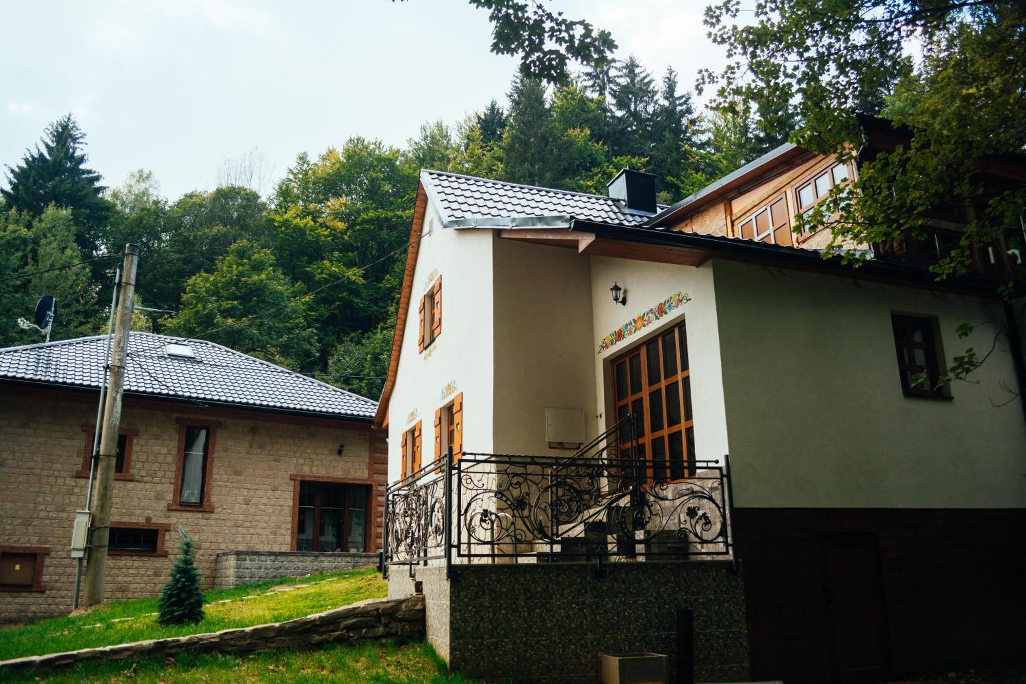 Chata Pohadka- "Lesni Udoli" Perštejn Exteriör bild