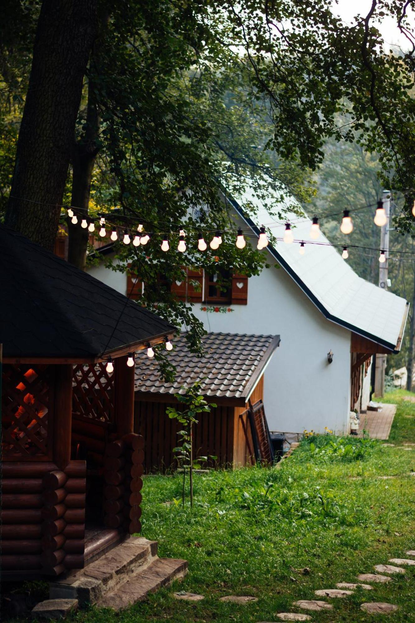 Chata Pohadka- "Lesni Udoli" Perštejn Exteriör bild